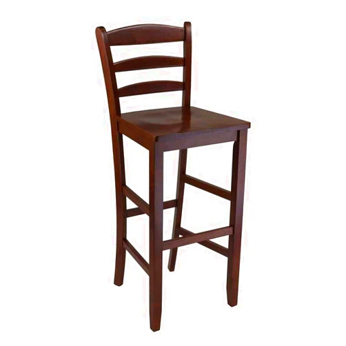 Winsome 29-Inch Bar Ladder Back Stool, Set of 2