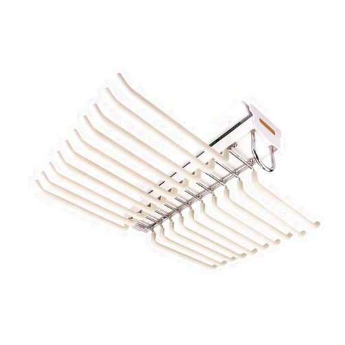 AIGOEGJJWWGGN Heavy Duty Hanger Trousers Rack,Tie Holder Hanger Rail,Pants Hangers for Wardrobe