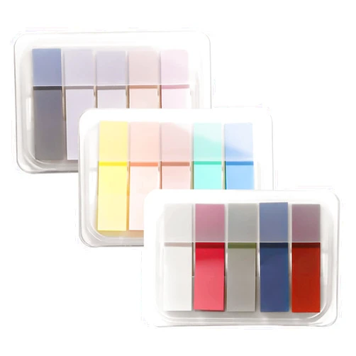 SNOMEL 15 Colors Sticky Notes Tabs Pastel, File Tabs Flags Colored Page Markers Pop-up, Adhesive Index Tabs Stickers, Writable Book Tabs for Annotating Books, Notebooks, 300Pcs