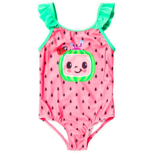CoComelon Tomtom Yoyo JJ One Piece Bathing Suit Infant to Toddler
