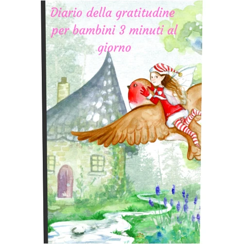 Agostino Davide Diario della gratitudine per bambini 3 minuti al giorno: Libro in brossura: Per addestrare il bambino alla gratitudine e alla consapevolezza, ... 6 x 9 pollici, 100 pagine (Italian Edition)