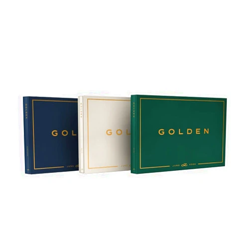 Dzotmyn [Set] BTS JUNGKOOK GOLDEN 1st Solo Album 3 Ver Set