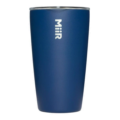 MiiR Tumbler, 12oz Insulated Stainless Steel with Press Fit Slide Lid – Splash Proof Design, Holds Hot & Cold Beverages, Stylish & Functional Cup Holder Compatible