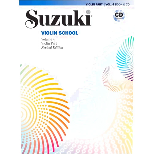 By Shinichi Suzuki (Author), William Preucil (Author) Suzuki Violin School, Vol 4: Violin Part, Book & CD