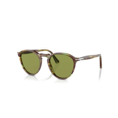 Persol PO3286S Round Sunglasses for Men for Women + BUNDLE With Designer iWear Complimentary Eyewear Kit