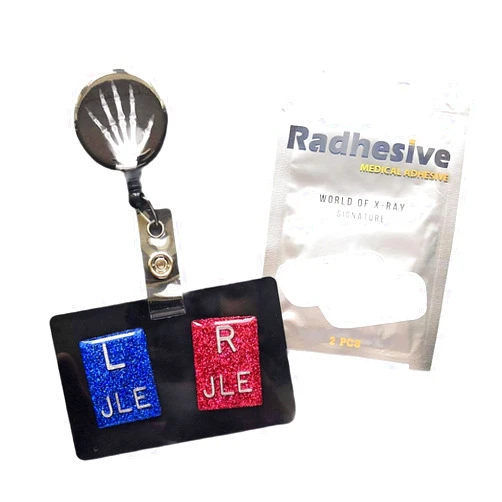 Alisha Goes Crafty Xray Tech Bundle, Xray Markers, Large Rectangle, Badge Reel, Marker Holder, Radhesive