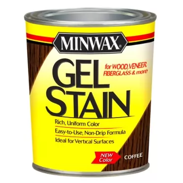 Minwax Company Minwax 260914444 Interior Wood Gel Stain, 1/2 pint, Coffee 1/2 Pint Coffee