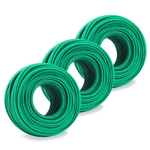 YDSL 100 Feet Soft Tie for Plants, 3 Pack Green Twist Garden Ties Gardening Supplies for Supporting Climbing Plants, Tomatoes, Vegetables, (Diameter - 2.5MM)