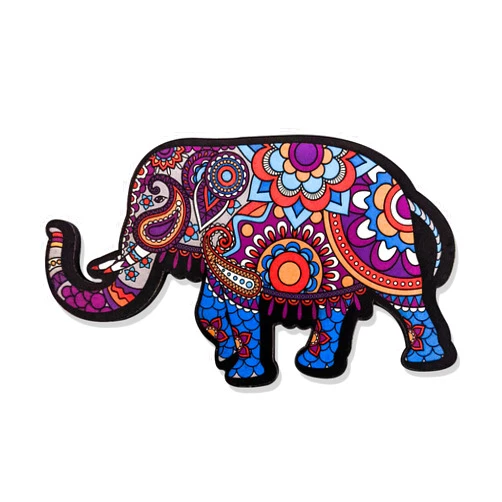 RAG28 Multicolor Wooden Fridge Magnet (FM012)