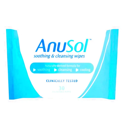 Anusol Soothing & Cleansing Wipes, Pack of 30