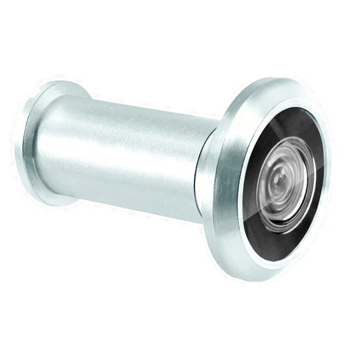 NUK3Y PRODUCTS K3 Nuk3y 220 Degree Wide Angle Heavy Duty Door Viewer (1 Pack, Satin Chrome)