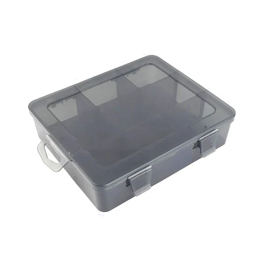 Montesy Tools Organizer Box Small Parts Storage Box Hardware Organizers With Removable Dividers For Screws Nails Heavy Duty Compartment Box, 9 grid large size