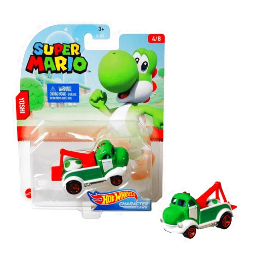 Hot Wheels Gaming Character Car Super Mario 2020 Series-Yoshi Vehicle(4/8)