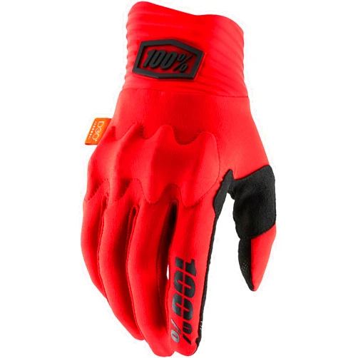 100% Cognito D30 Protection Enhanced Motocross Gloves - MX, Dirt Bike & Powersport Riding Gear with Extra Knuckle Gaurds