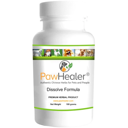 PawHealer® Dissolve Herbal Formula - 100 Grams Powder - Remedy for Fatty Lumps & Bumps in Dogs & Pets …