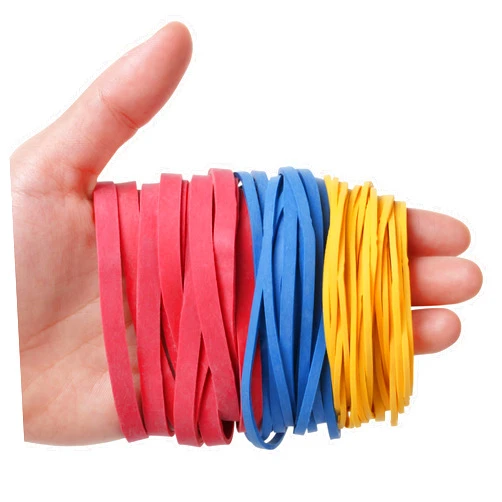 Mr. Pen Colorful Rubber Bands, 300gr, Assorted Size, Office Supplies, Assorted Colored Rubber Bands, Elastics, Bulk
