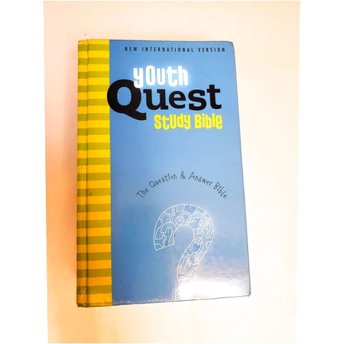 Zondervan NIV, Youth Quest Study Bible, Hardcover: The Question and Answer Bible