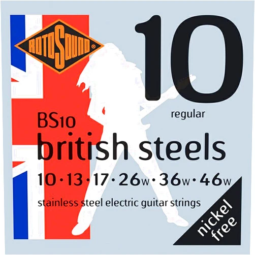 Rotosound BS10 British Steel Electric Guitar Strings (10-46)