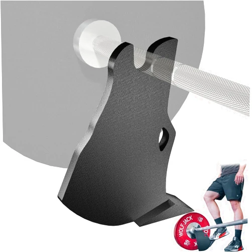 Wolf Jack - World's Smallest Deadlift Jack - Easily Load/Unload 1100lb - Made in USA - Ideal for Deadlift, Powerlifting, Hip Thrusters