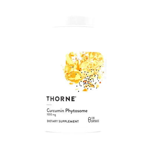 THORNE Curcumin Phytosome 1000 mg (Meriva) - Clinically Studied, High Absorption - Supports Health in Joints, Muscles, GI Tract, Liver, and Brain - 120 Capsules - 60 Servings
