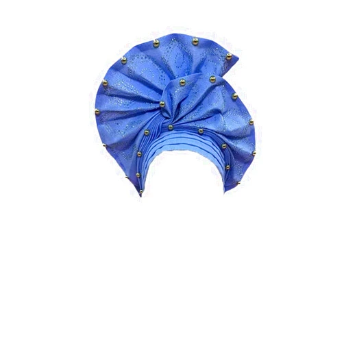 Generic Women's African Wedding Headband Nigerian Turban In Aso Ebi Style Wedding Accessory