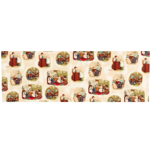 Kaufman Fabrics Robert Kaufman Sewing with Singer by Singer AGZ 15641 199 Antique Scenic BTY