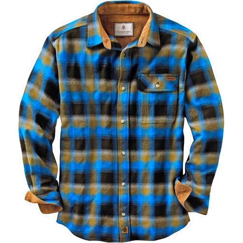 Legendary Whitetails Men's Flannel Shirt Long Sleeve Button Down 100% Cotton