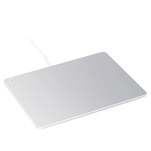 HongMall External Trackpad, Wired Ultra Slim Trackpad with Multi-Touch Gestures, Plug & Play- No Latency, Touchpad Mouse for Windows 7/8/10/11- White