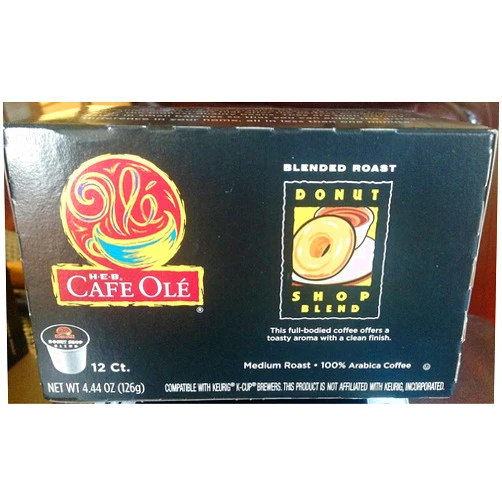 HEB H.E.B. Donut Shop Blend 12 Count