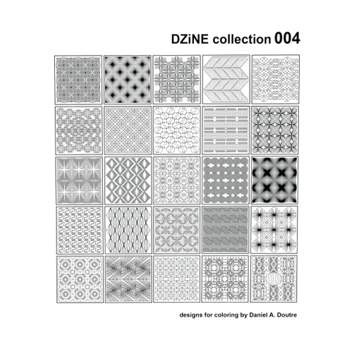 Daniel A Doutre DZiNE collection 004 (designs for coloring by Daniel A. Doutre)