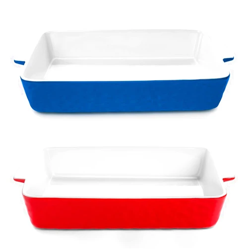 Krokori Casserole Dishes for Oven Lasagna Pan Deep Baking Pan - 2PCS of 9x13 Baking Dishes
