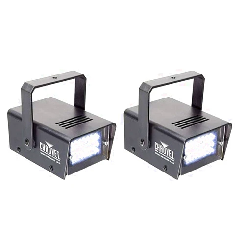 CHAUVET DJ LED Lighting (Mini Strobe LED) (Pack of 2)