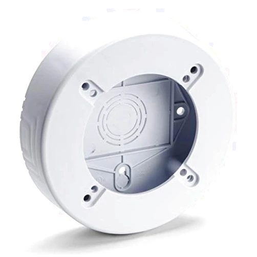 Hellermann Tyton HellermannTyton - TSRPW-RB - Rnd Jct Box 1-1/4in Deep PVC Wht - (Pack of 1)