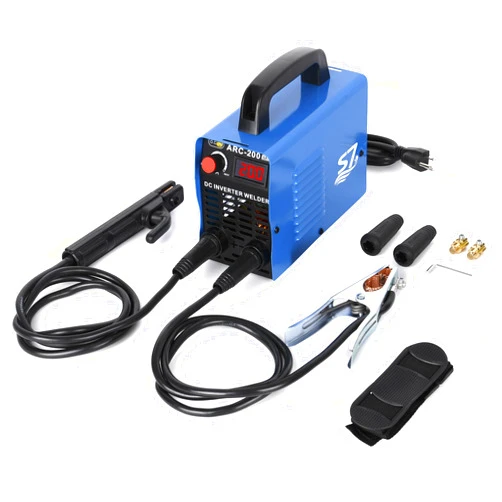 Hiweld ARC Welder, 200Amp 110V Welding Machine IGBT Inverter Hot Start Portable Welder With LCD Display, Fits 4.2 MM Welding Rod Equipment With Accessories