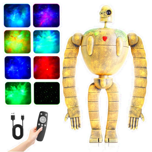 OUTTUO Galaxy Projector, Star Projector for Bedroom, Sky City Guard Projector with Timer and Remote, Night Light Projector for Kids Adults Gaming Room, Home Theater, Ceiling, Room Decor, Gifts