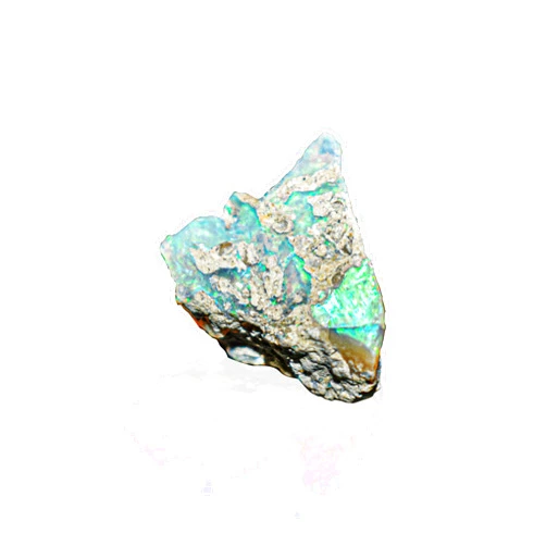 LARA GEMSTONES AND JEWELLERS AA+ Natural Ethiopian Welo Opal Rough Stone – Ultra Fire Striking Raw Crystal | Handpicked Opal Rock for Jewelry Making | October Birthstone Gemstone