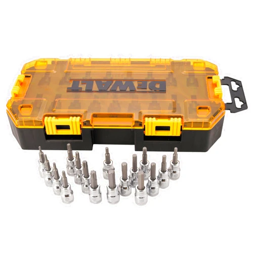DEWALT Drive Bit Socket Set, 3/8