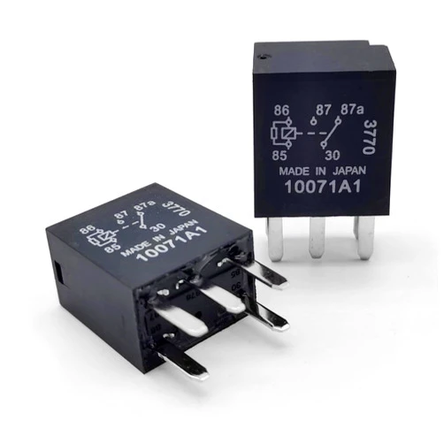 Tesnaao 2 PCS Automotive Fuel Pump Relay, 12V Direct Plug Power Relay, 0.98