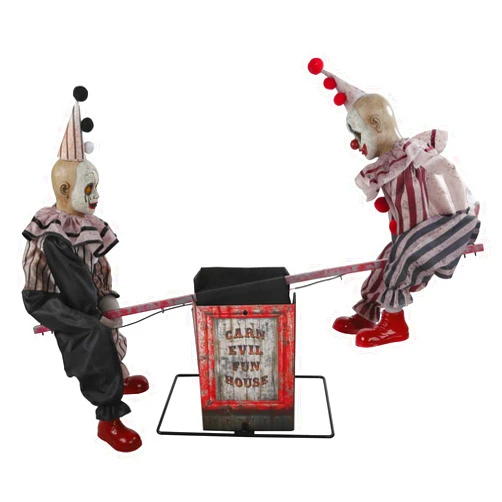 Morris Costumes Animated See-Saw Clowns with Sound - Standard