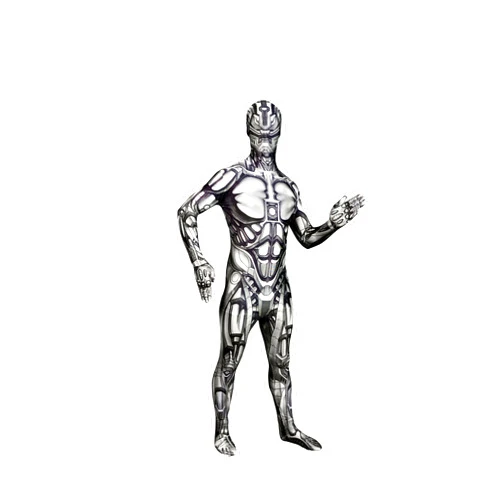 Morphsuits Android Costume Futuristic Bodysuit, Robot Costume Adult Men, Futuristic Clothing, Robot Costume Adult