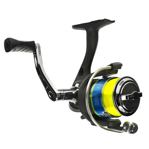 Lew's Crappie Thunder Spinning Fishing Reel, 2 Bearing System, Right or Left-Hand Retrieve, Crappie Thunder Green