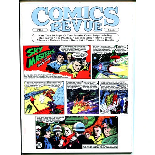 Comics Revue #155 1998-Kirby & Wood-Sky Masters-Phantom-Modesty Blaise-Tarzan-VF
