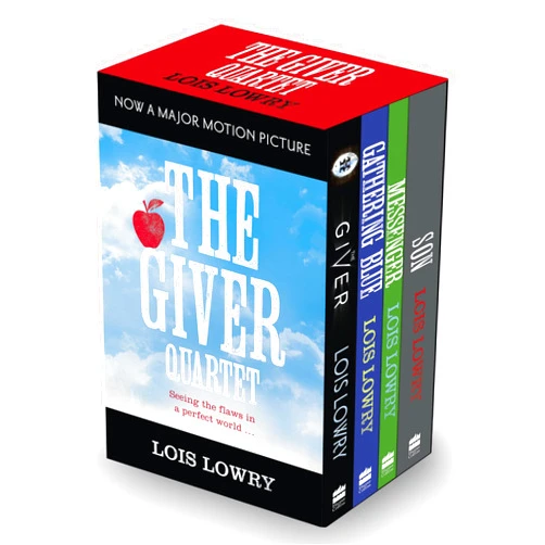 Lois Lowry The Giver Boxed Set: The Giver, Gathering Blue, Messenger, Son: The classic science-fiction fantasy adventure series for kids (The Giver Quartet)