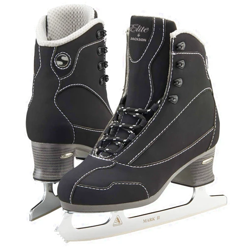 Jackson Ultima Unisex Softec Elite Microfiber Thinsulate-Lined Lace Up Figure Ice Skates