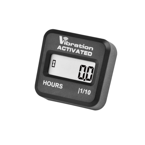 Runleader Digital Mini Vibration Activated Hour Meter, Signal Wireless Detect,Maintenance Reminder- Used on Gas/Diesel Engine,Works on Air Compressor Lawn Tractor Generator Snowmobile
