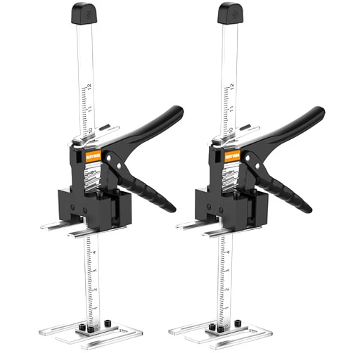 RENYINDA Labor-Saving Arm Jack Multifunctional Construction Jacks, Furniture Jacks，Lift Height 10 inches 300lb Load-Bearing for Installing Windows and Doors, Lifting Furniture, Woodworking Tools