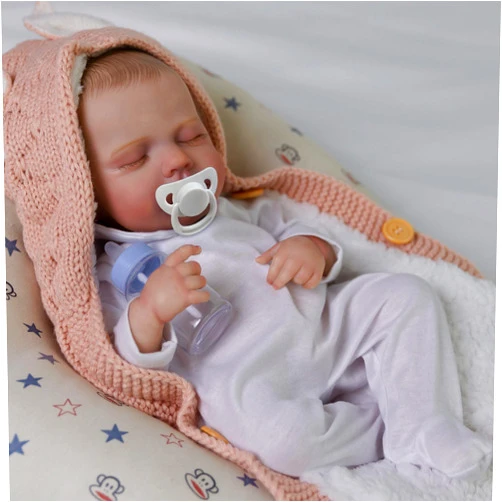 DAYOFF KIDS Reborn Baby Dolls, 20 Inch Lifelike Realistic Anatomically Correct Newborn Baby Doll That Look Real,Christmas/Birthday Baby Doll Gift for Kids Age 3 +