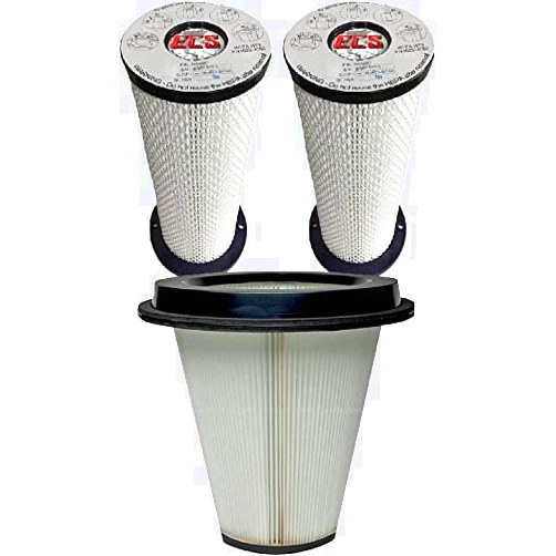 Generic T4000 Petrol Dust Extractor Filter Kit (2 HEPA Filters & 1 Conical Filter