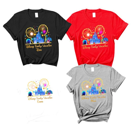 US Custom Print Family 2025 Matching Shirts, Travel Custom Shirts, Family Matching Personalized Shirts, Family Vacation Trip