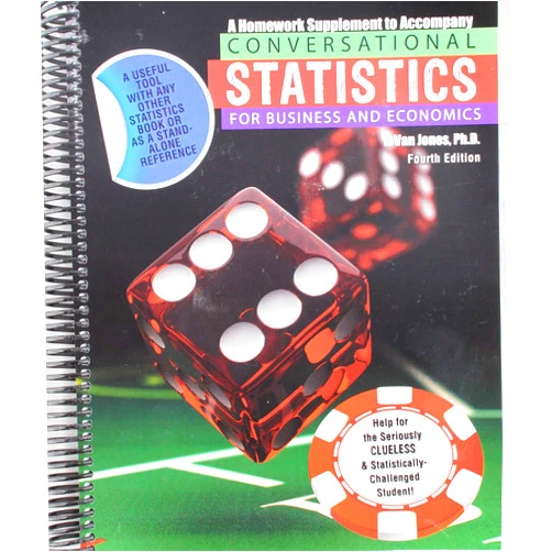 By Loyde Vanalan Jones (Author) Conversational Statistics for Business AND Economics